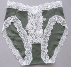 画像1: 【半額SALE】　フェミニンレースショーツ　M